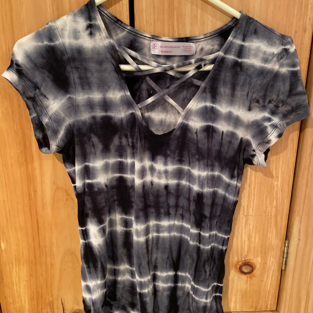 Short Sleeve Tie-Dye Shirt